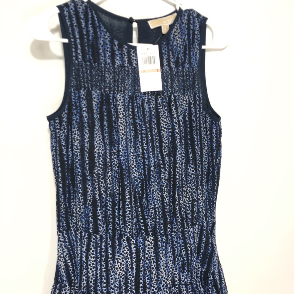 Michael kors sleeveless chiffon floral dress - Picture 7 of 9
